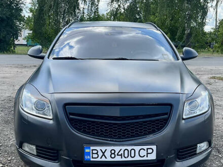 Серый Опель Инсигния, объемом двигателя 2 л и пробегом 241 тыс. км за 6500 $, фото 1 на Automoto.ua