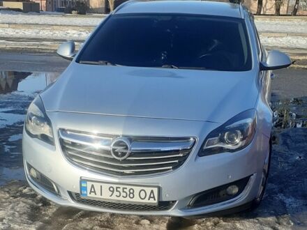 Серый Опель Инсигния, объемом двигателя 2 л и пробегом 220 тыс. км за 9650 $, фото 1 на Automoto.ua