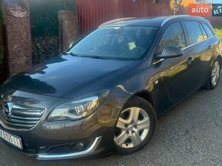 Серый Опель Инсигния, объемом двигателя 2 л и пробегом 253 тыс. км за 9700 $, фото 1 на Automoto.ua