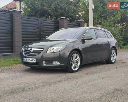 Серый Опель Инсигния, объемом двигателя 1.96 л и пробегом 214 тыс. км за 9200 $, фото 1 на Automoto.ua