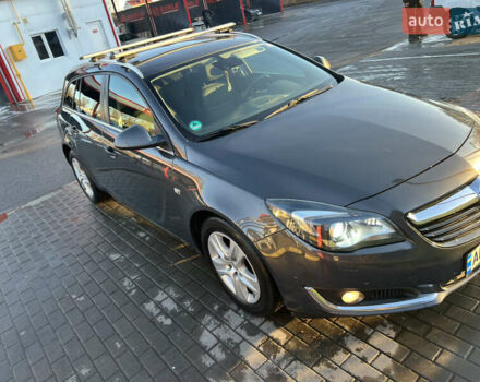 Серый Опель Инсигния, объемом двигателя 2 л и пробегом 248 тыс. км за 9750 $, фото 1 на Automoto.ua