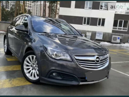Серый Опель Инсигния, объемом двигателя 2 л и пробегом 263 тыс. км за 11000 $, фото 1 на Automoto.ua
