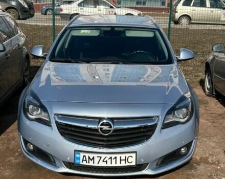 Серый Опель Инсигния, объемом двигателя 1.96 л и пробегом 215 тыс. км за 11200 $, фото 1 на Automoto.ua