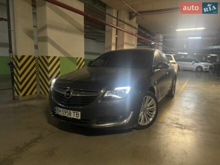 Сірий Опель Інсігнія, об'ємом двигуна 2 л та пробігом 100 тис. км за 14500 $, фото 1 на Automoto.ua
