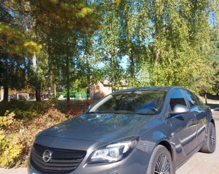 Серый Опель Инсигния, объемом двигателя 2 л и пробегом 169 тыс. км за 14500 $, фото 1 на Automoto.ua