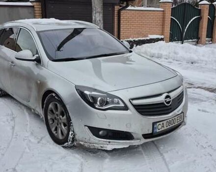 Сірий Опель Інсігнія, об'ємом двигуна 2 л та пробігом 120 тис. км за 10300 $, фото 1 на Automoto.ua