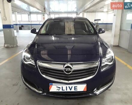 Синий Опель Инсигния, объемом двигателя 1.6 л и пробегом 170 тыс. км за 10999 $, фото 6 на Automoto.ua