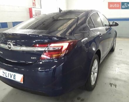 Синий Опель Инсигния, объемом двигателя 1.6 л и пробегом 170 тыс. км за 10999 $, фото 5 на Automoto.ua