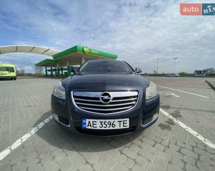 Синий Опель Инсигния, объемом двигателя 1.96 л и пробегом 240 тыс. км за 7000 $, фото 1 на Automoto.ua