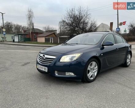 Синий Опель Инсигния, объемом двигателя 1.96 л и пробегом 277 тыс. км за 8250 $, фото 12 на Automoto.ua