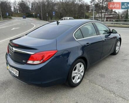 Синий Опель Инсигния, объемом двигателя 1.96 л и пробегом 277 тыс. км за 8250 $, фото 5 на Automoto.ua