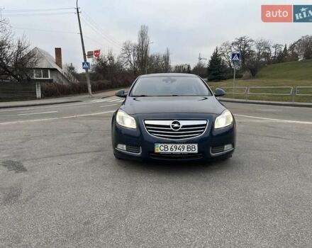 Синий Опель Инсигния, объемом двигателя 1.96 л и пробегом 277 тыс. км за 8250 $, фото 8 на Automoto.ua