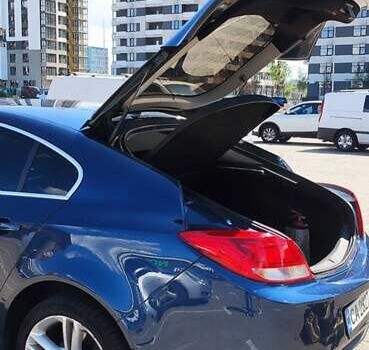 Синий Опель Инсигния, объемом двигателя 1.96 л и пробегом 190 тыс. км за 7500 $, фото 5 на Automoto.ua