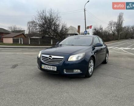 Синий Опель Инсигния, объемом двигателя 1.96 л и пробегом 277 тыс. км за 8250 $, фото 10 на Automoto.ua