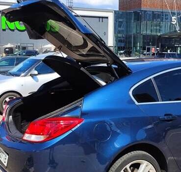 Синий Опель Инсигния, объемом двигателя 1.96 л и пробегом 190 тыс. км за 7500 $, фото 6 на Automoto.ua