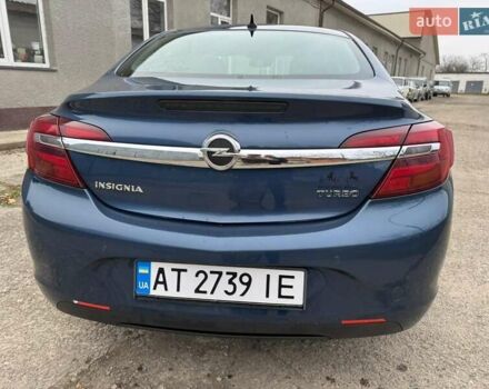 Синий Опель Инсигния, объемом двигателя 1.36 л и пробегом 144 тыс. км за 11250 $, фото 6 на Automoto.ua