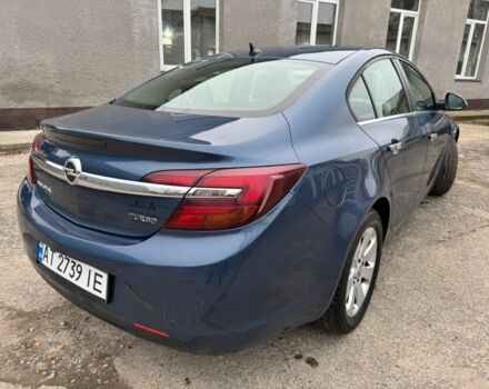 Синий Опель Инсигния, объемом двигателя 1.4 л и пробегом 144 тыс. км за 11500 $, фото 2 на Automoto.ua