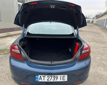 Синий Опель Инсигния, объемом двигателя 1.4 л и пробегом 144 тыс. км за 11500 $, фото 5 на Automoto.ua