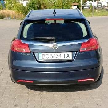 Синий Опель Инсигния, объемом двигателя 2 л и пробегом 252 тыс. км за 6299 $, фото 17 на Automoto.ua