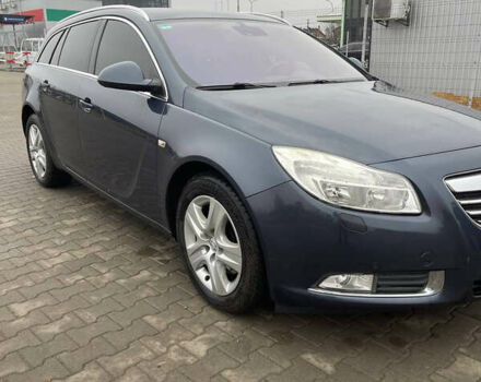 Синий Опель Инсигния, объемом двигателя 1.96 л и пробегом 246 тыс. км за 6650 $, фото 1 на Automoto.ua