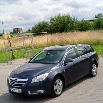 Синий Опель Инсигния, объемом двигателя 1.96 л и пробегом 254 тыс. км за 5700 $, фото 10 на Automoto.ua