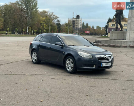 Синий Опель Инсигния, объемом двигателя 1.96 л и пробегом 289 тыс. км за 6594 $, фото 3 на Automoto.ua