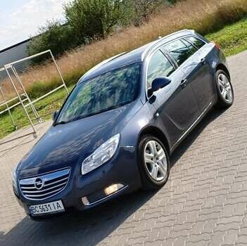 Синий Опель Инсигния, объемом двигателя 2 л и пробегом 252 тыс. км за 6299 $, фото 7 на Automoto.ua