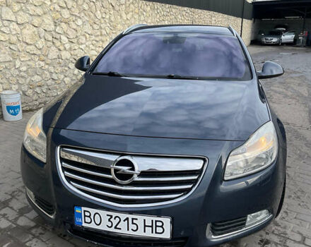 Синий Опель Инсигния, объемом двигателя 1.6 л и пробегом 253 тыс. км за 7200 $, фото 1 на Automoto.ua