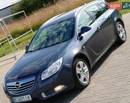 Синий Опель Инсигния, объемом двигателя 1.96 л и пробегом 258 тыс. км за 5249 $, фото 3 на Automoto.ua