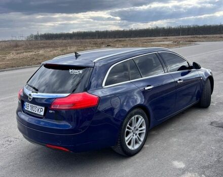 Синий Опель Инсигния, объемом двигателя 2 л и пробегом 266 тыс. км за 5900 $, фото 6 на Automoto.ua
