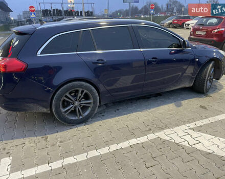 Синий Опель Инсигния, объемом двигателя 1.96 л и пробегом 337 тыс. км за 7000 $, фото 4 на Automoto.ua