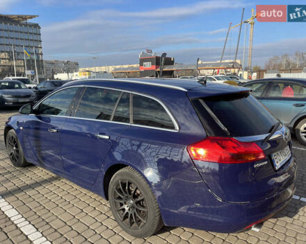 Синий Опель Инсигния, объемом двигателя 1.96 л и пробегом 265 тыс. км за 6600 $, фото 6 на Automoto.ua