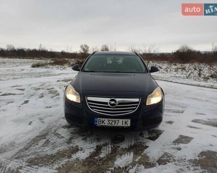 Синий Опель Инсигния, объемом двигателя 2 л и пробегом 270 тыс. км за 5950 $, фото 1 на Automoto.ua