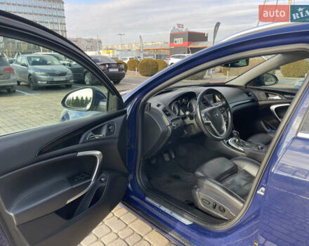 Синий Опель Инсигния, объемом двигателя 1.96 л и пробегом 265 тыс. км за 6600 $, фото 10 на Automoto.ua