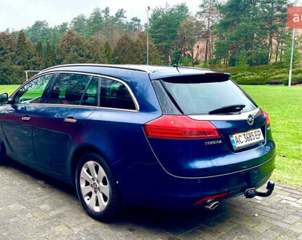 Синий Опель Инсигния, объемом двигателя 2 л и пробегом 260 тыс. км за 6800 $, фото 3 на Automoto.ua