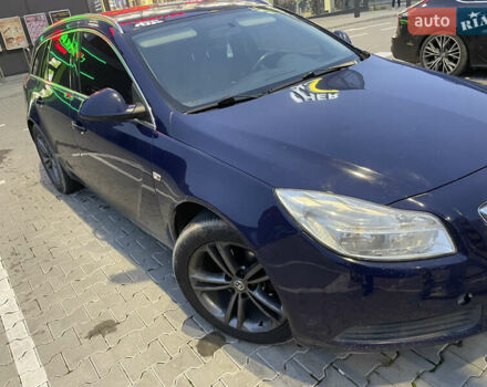 Синий Опель Инсигния, объемом двигателя 1.96 л и пробегом 337 тыс. км за 7000 $, фото 3 на Automoto.ua