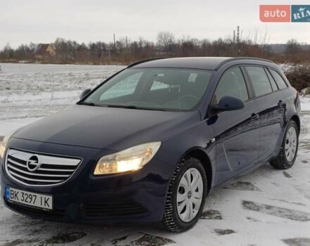 Синий Опель Инсигния, объемом двигателя 2 л и пробегом 270 тыс. км за 5950 $, фото 4 на Automoto.ua