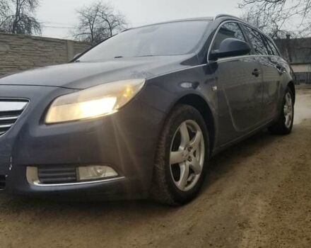 Синий Опель Инсигния, объемом двигателя 1.96 л и пробегом 376 тыс. км за 6500 $, фото 1 на Automoto.ua