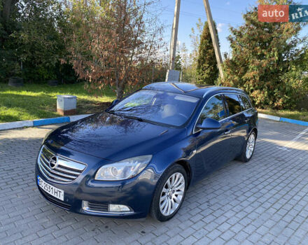 Синий Опель Инсигния, объемом двигателя 1.96 л и пробегом 272 тыс. км за 5900 $, фото 2 на Automoto.ua