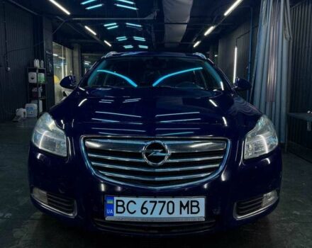 Синий Опель Инсигния, объемом двигателя 2 л и пробегом 355 тыс. км за 6900 $, фото 1 на Automoto.ua