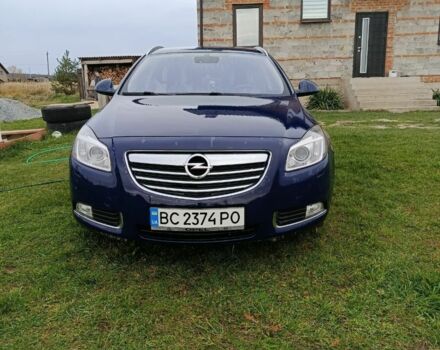 Синий Опель Инсигния, объемом двигателя 2 л и пробегом 341 тыс. км за 6700 $, фото 8 на Automoto.ua