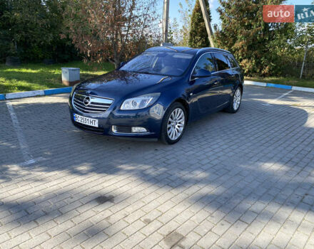 Синий Опель Инсигния, объемом двигателя 1.96 л и пробегом 272 тыс. км за 5900 $, фото 1 на Automoto.ua