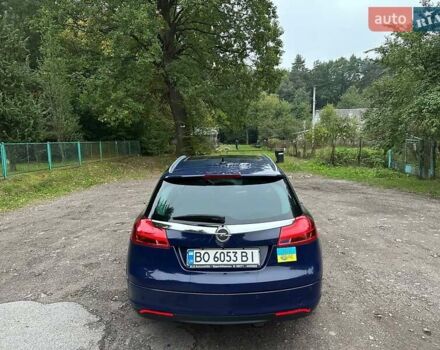 Синий Опель Инсигния, объемом двигателя 1.96 л и пробегом 264 тыс. км за 9500 $, фото 5 на Automoto.ua