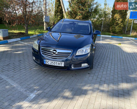 Синий Опель Инсигния, объемом двигателя 1.96 л и пробегом 272 тыс. км за 5900 $, фото 5 на Automoto.ua