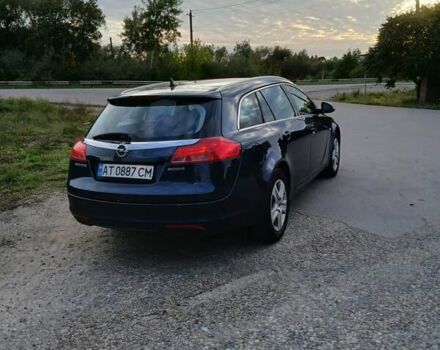 Синий Опель Инсигния, объемом двигателя 1.96 л и пробегом 305 тыс. км за 6500 $, фото 10 на Automoto.ua