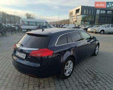 Синий Опель Инсигния, объемом двигателя 1.96 л и пробегом 259 тыс. км за 7850 $, фото 11 на Automoto.ua