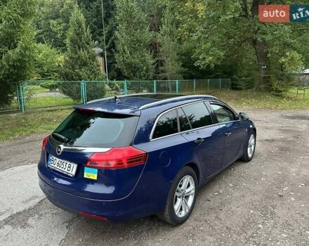 Синий Опель Инсигния, объемом двигателя 1.96 л и пробегом 264 тыс. км за 9500 $, фото 4 на Automoto.ua