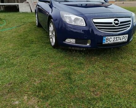 Синий Опель Инсигния, объемом двигателя 2 л и пробегом 341 тыс. км за 6700 $, фото 10 на Automoto.ua