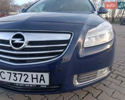Синий Опель Инсигния, объемом двигателя 1.96 л и пробегом 259 тыс. км за 7850 $, фото 13 на Automoto.ua