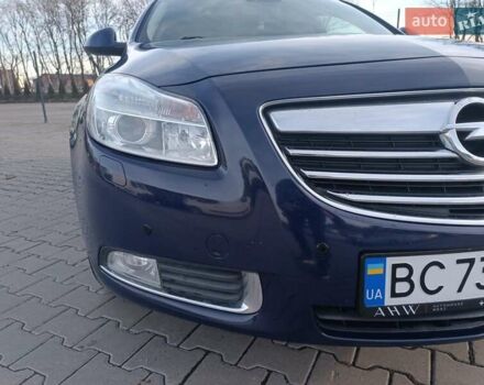 Синий Опель Инсигния, объемом двигателя 1.96 л и пробегом 259 тыс. км за 7850 $, фото 12 на Automoto.ua